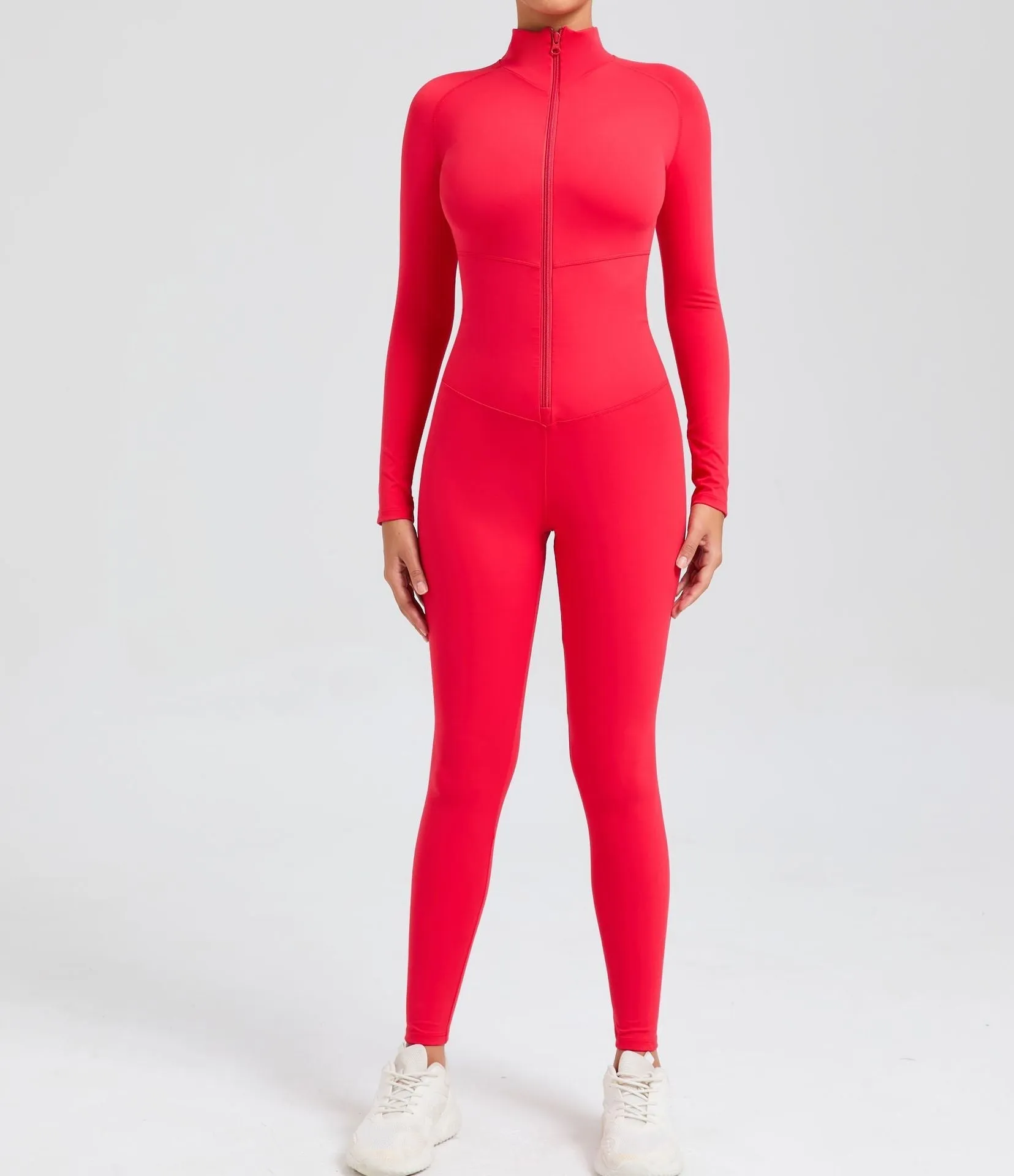 Core Longsleeve Zip Jumpsuit