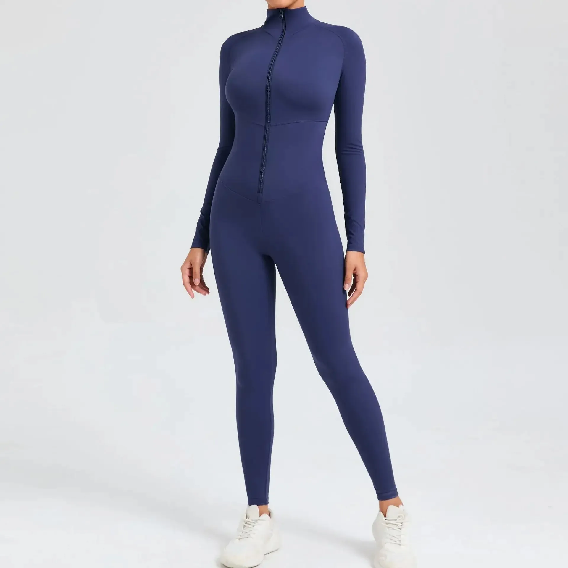 Core Longsleeve Zip Jumpsuit