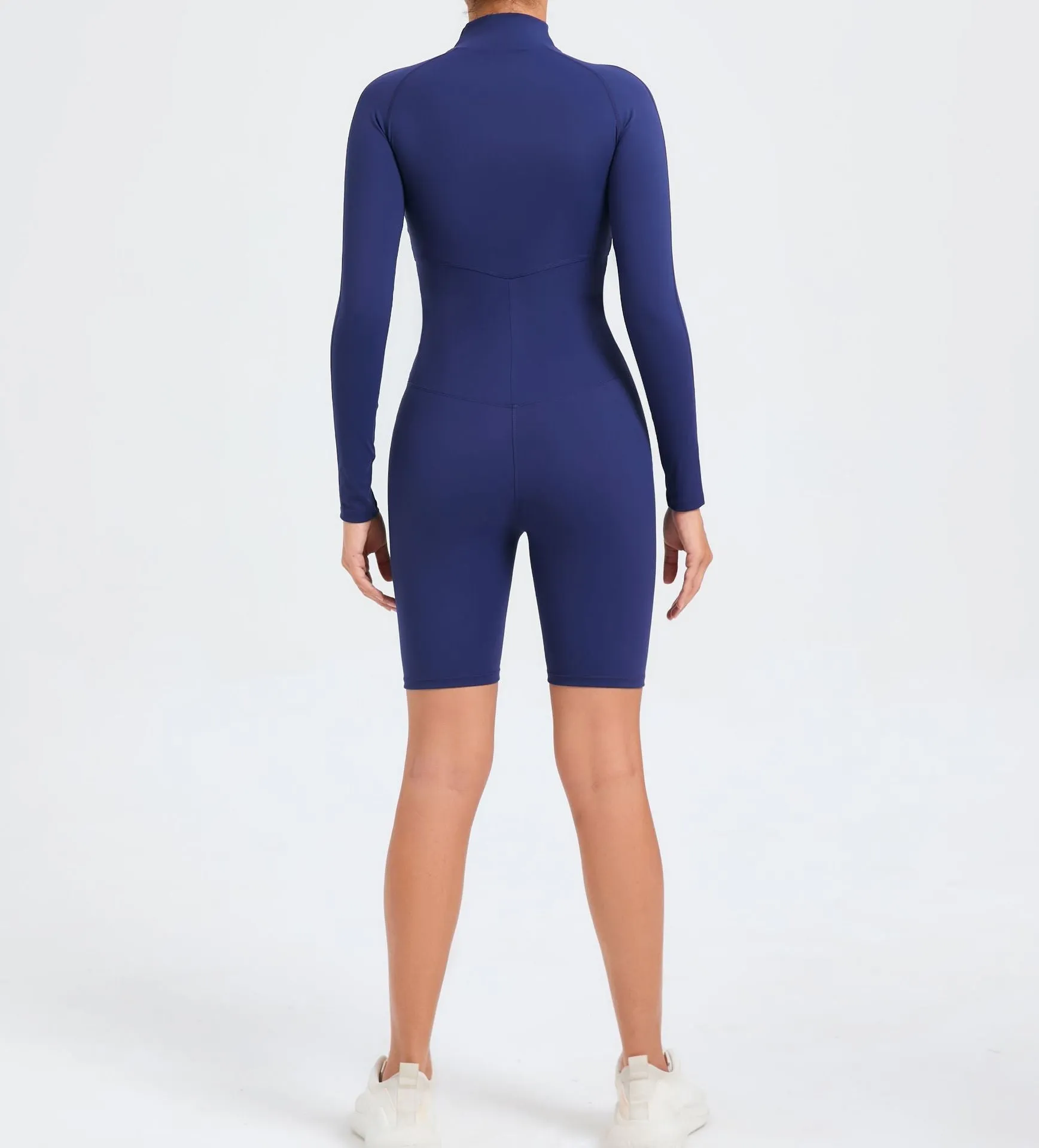 Core Longsleeve Zip Romper
