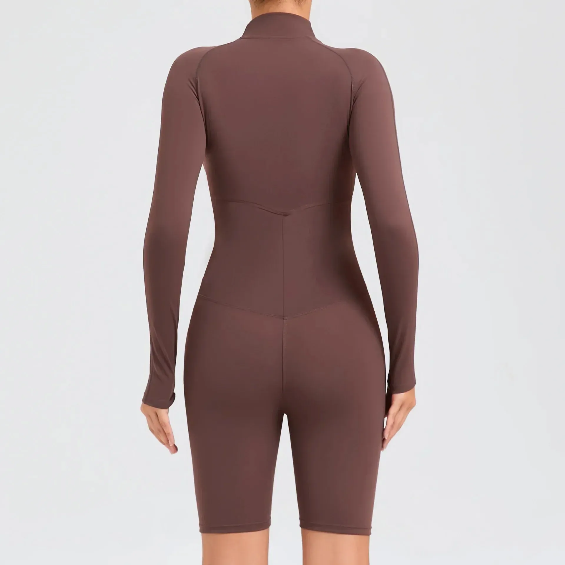 Core Longsleeve Zip Romper