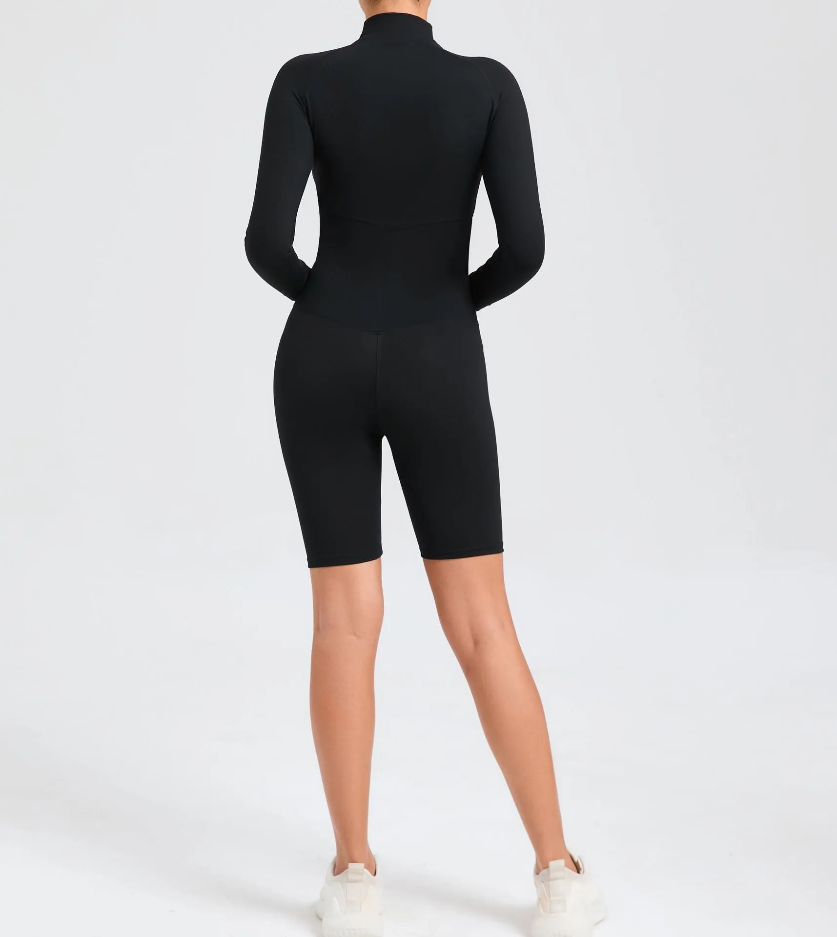 Core Longsleeve Zip Romper