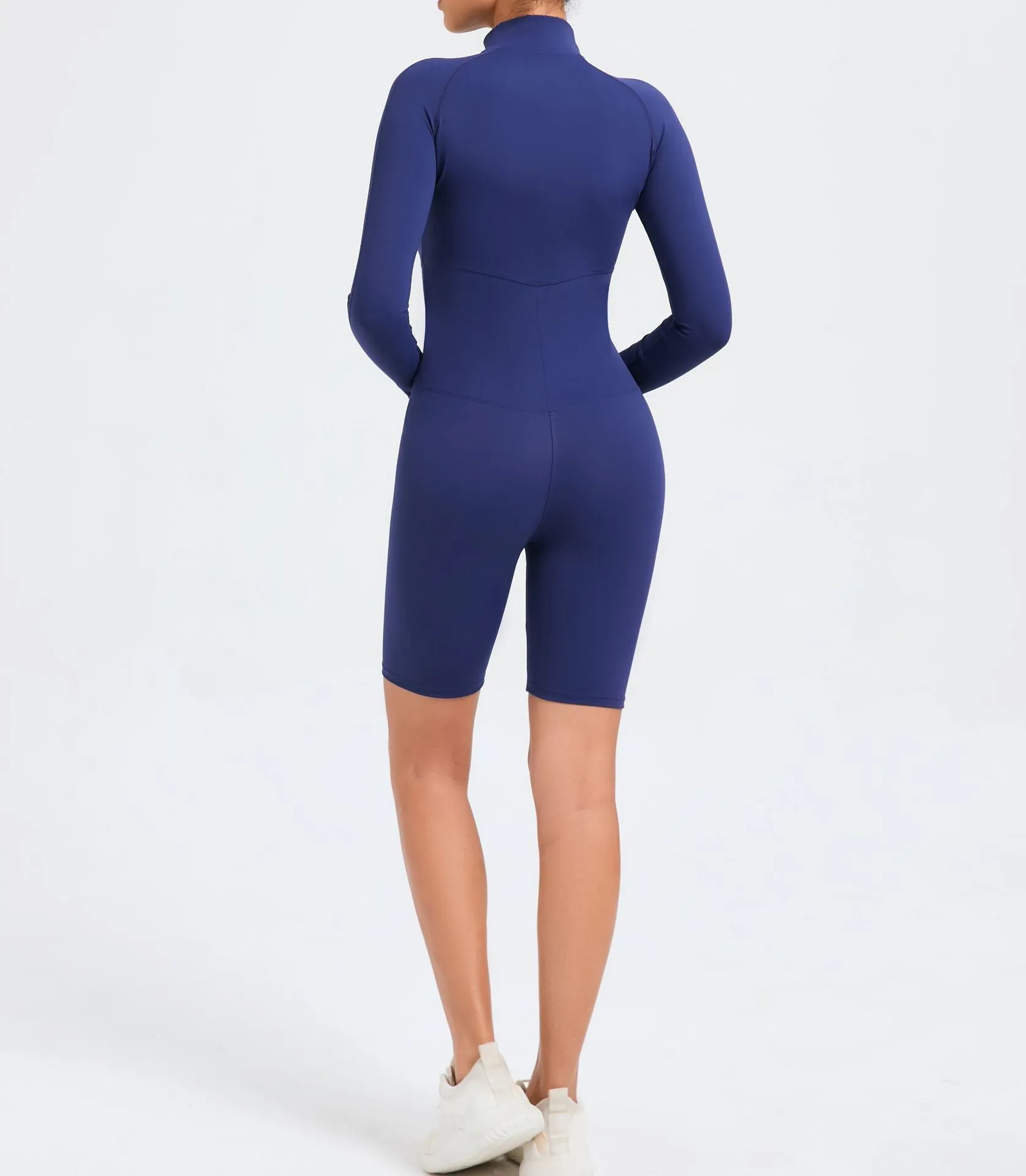 Core Longsleeve Zip Romper