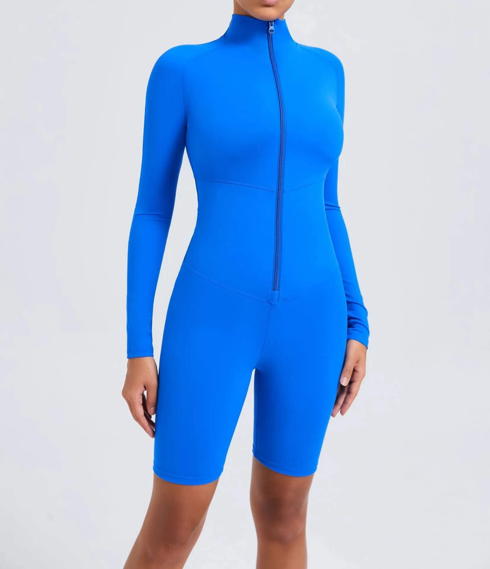 Core Longsleeve Zip Romper