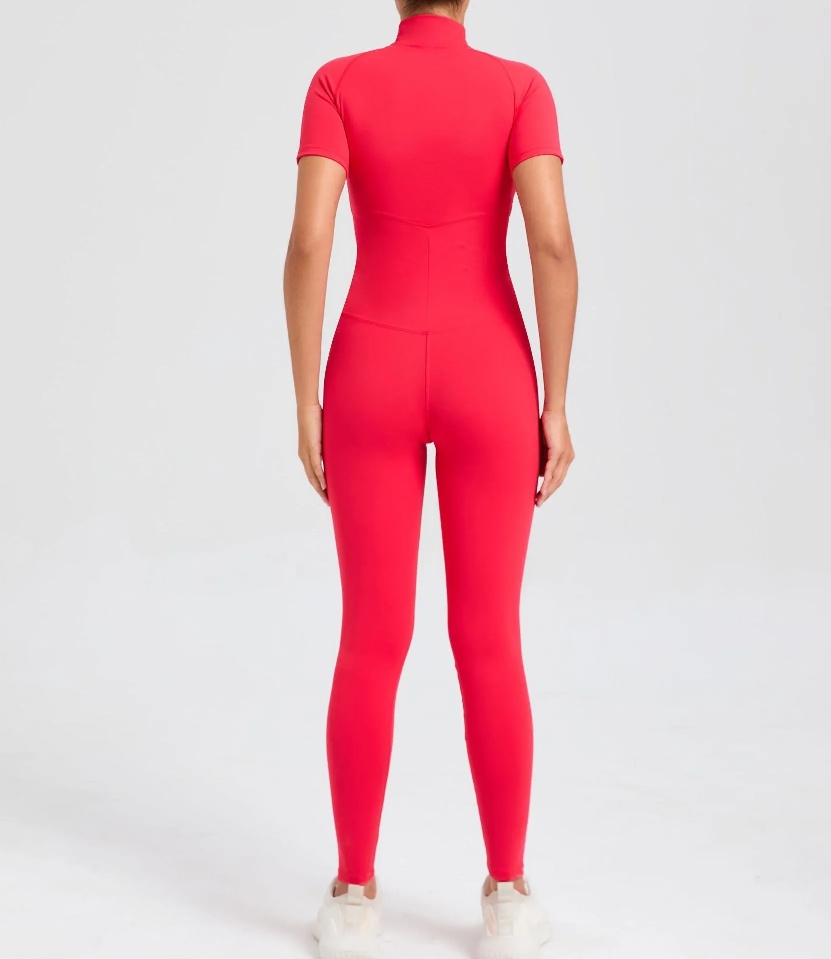 Core T-Sleeve Zip Jumpsuit