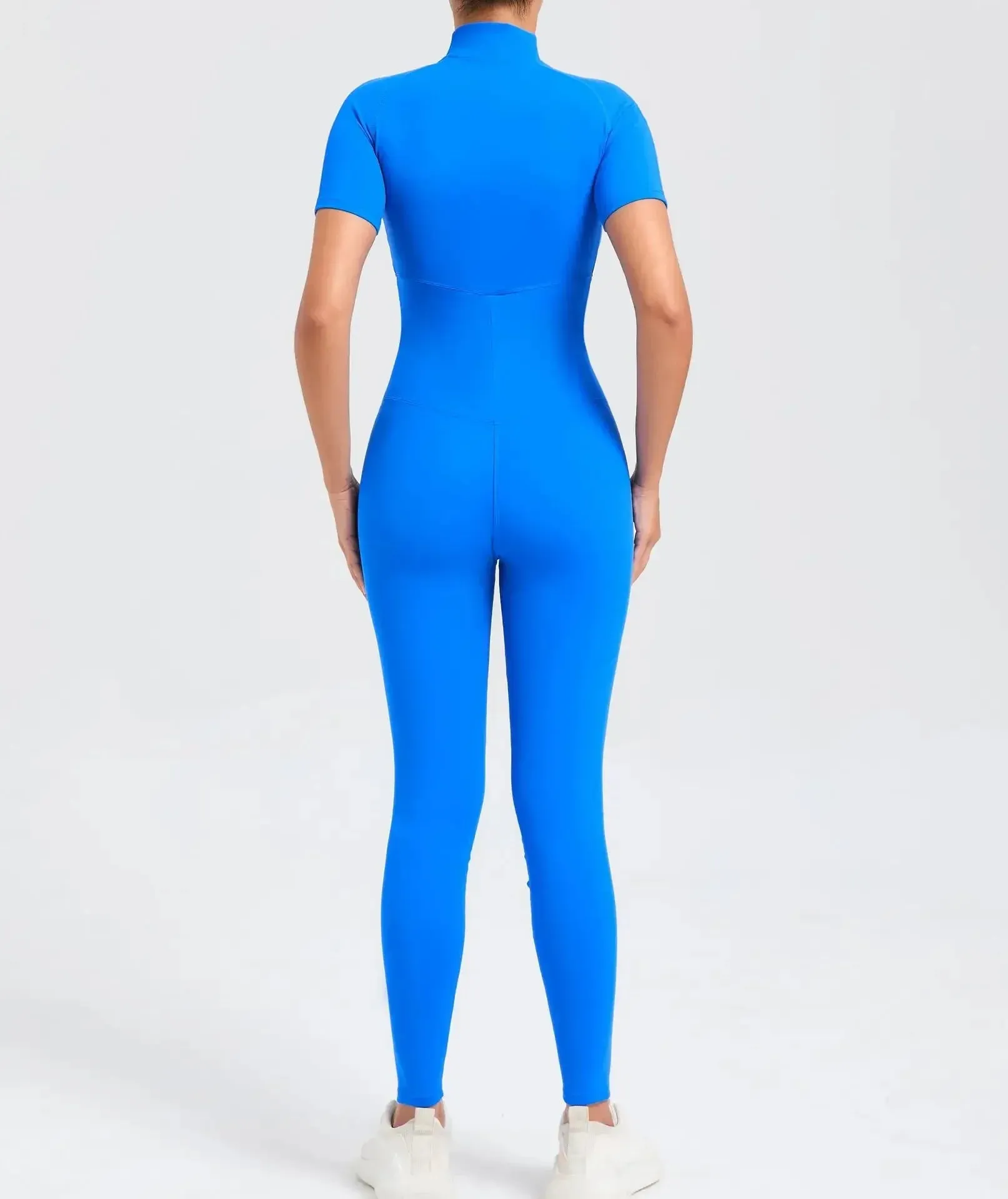 Core T-Sleeve Zip Jumpsuit