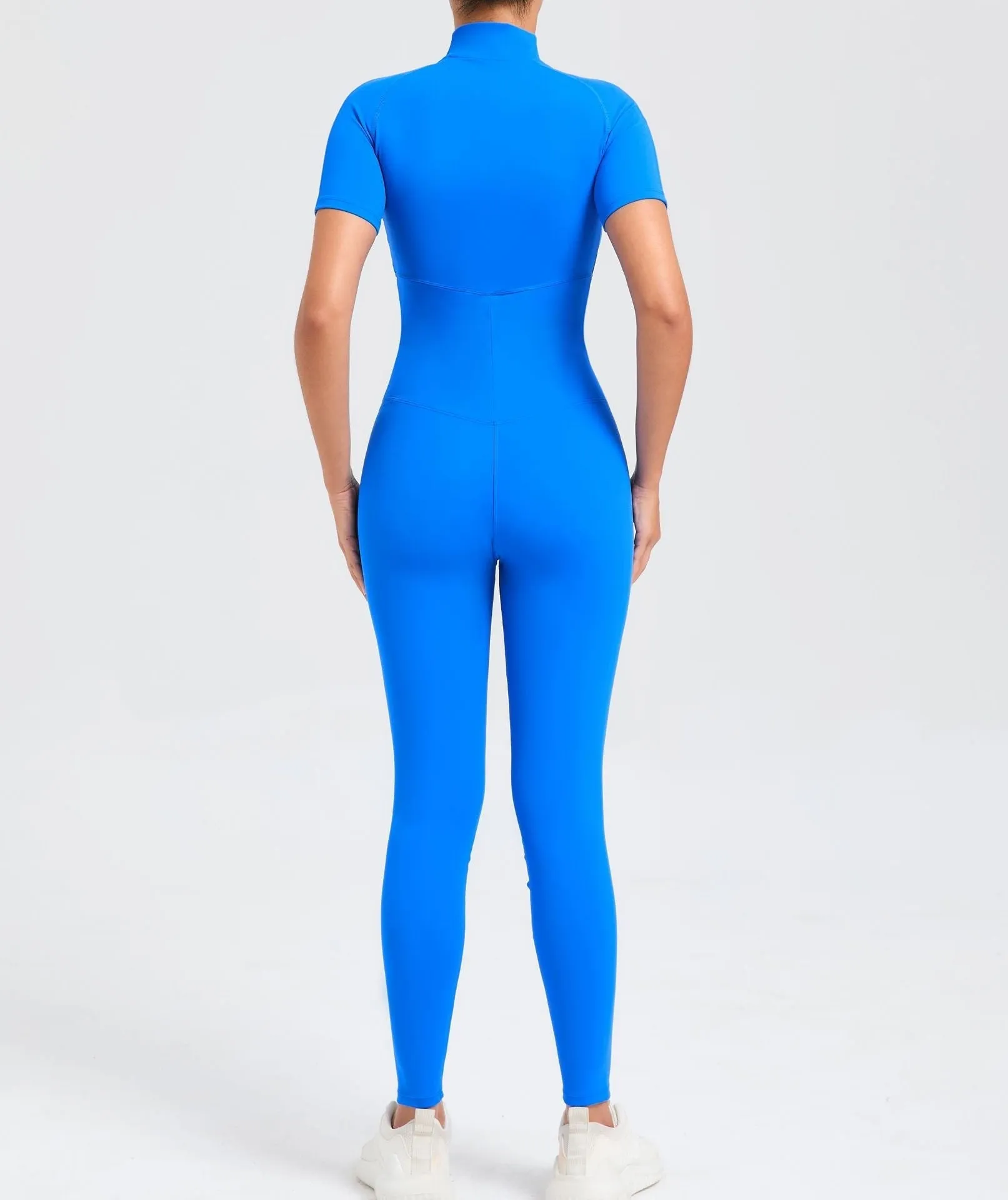 Core T-Sleeve Zip Jumpsuit