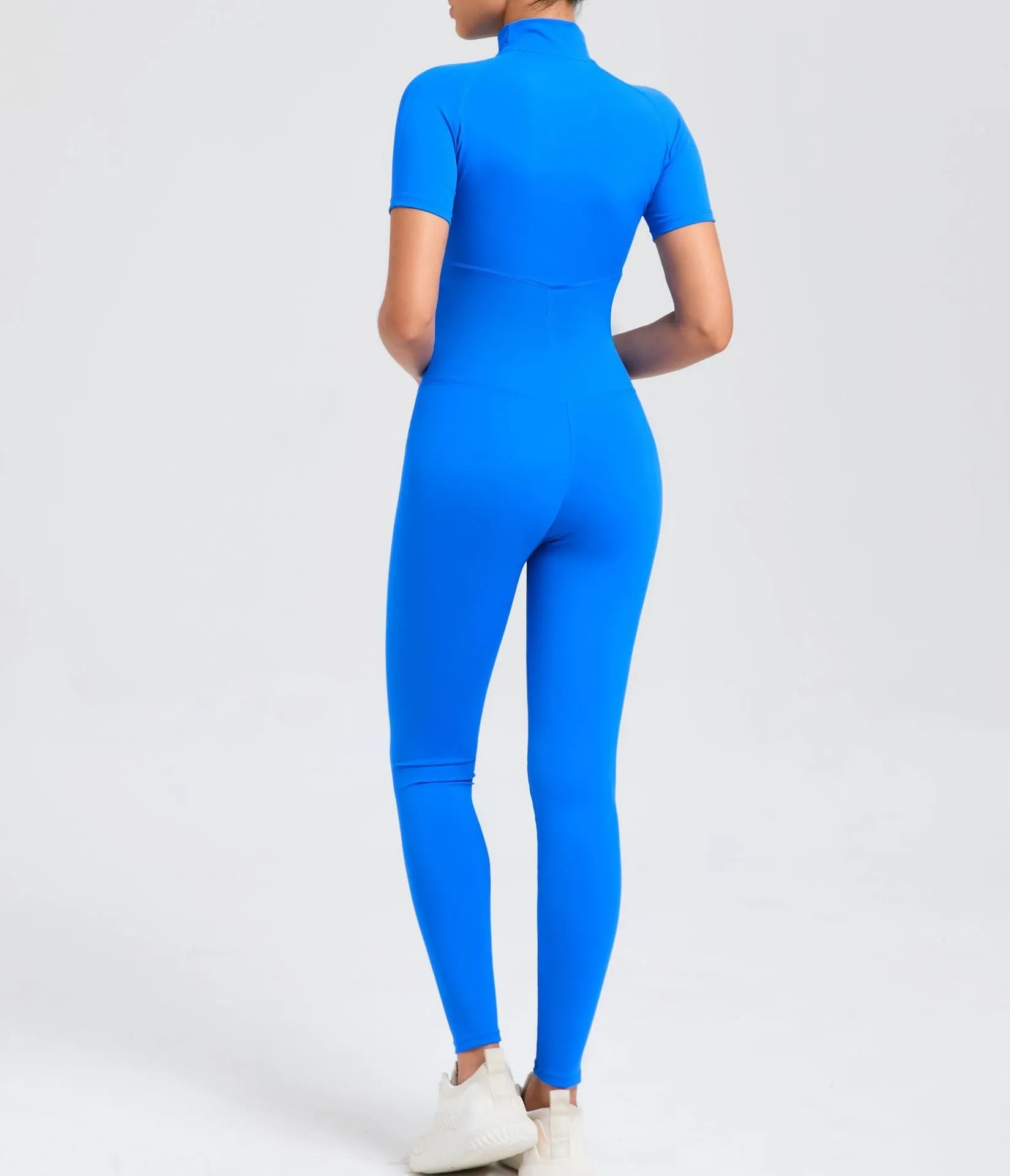 Core T-Sleeve Zip Jumpsuit
