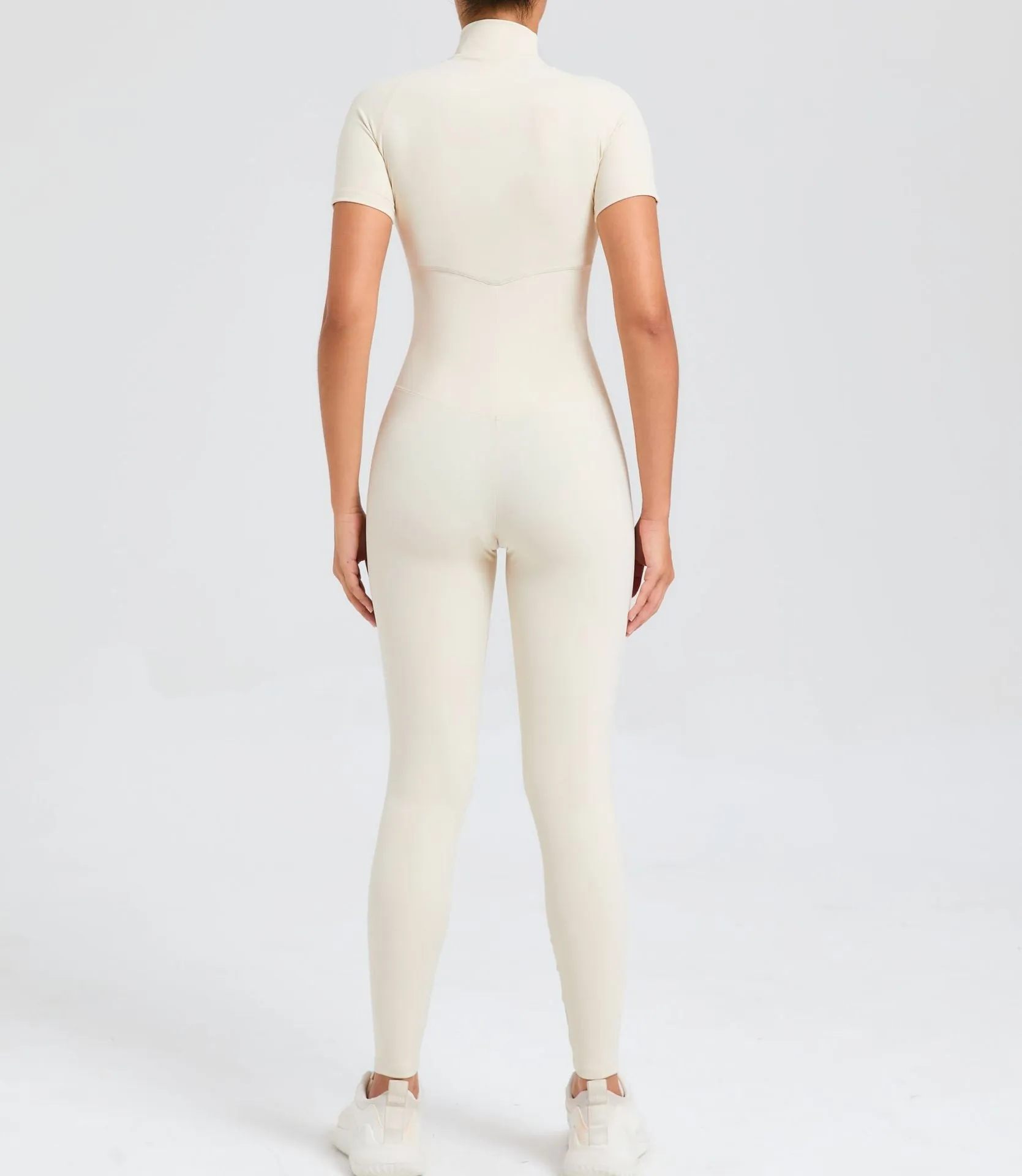 Core T-Sleeve Zip Jumpsuit