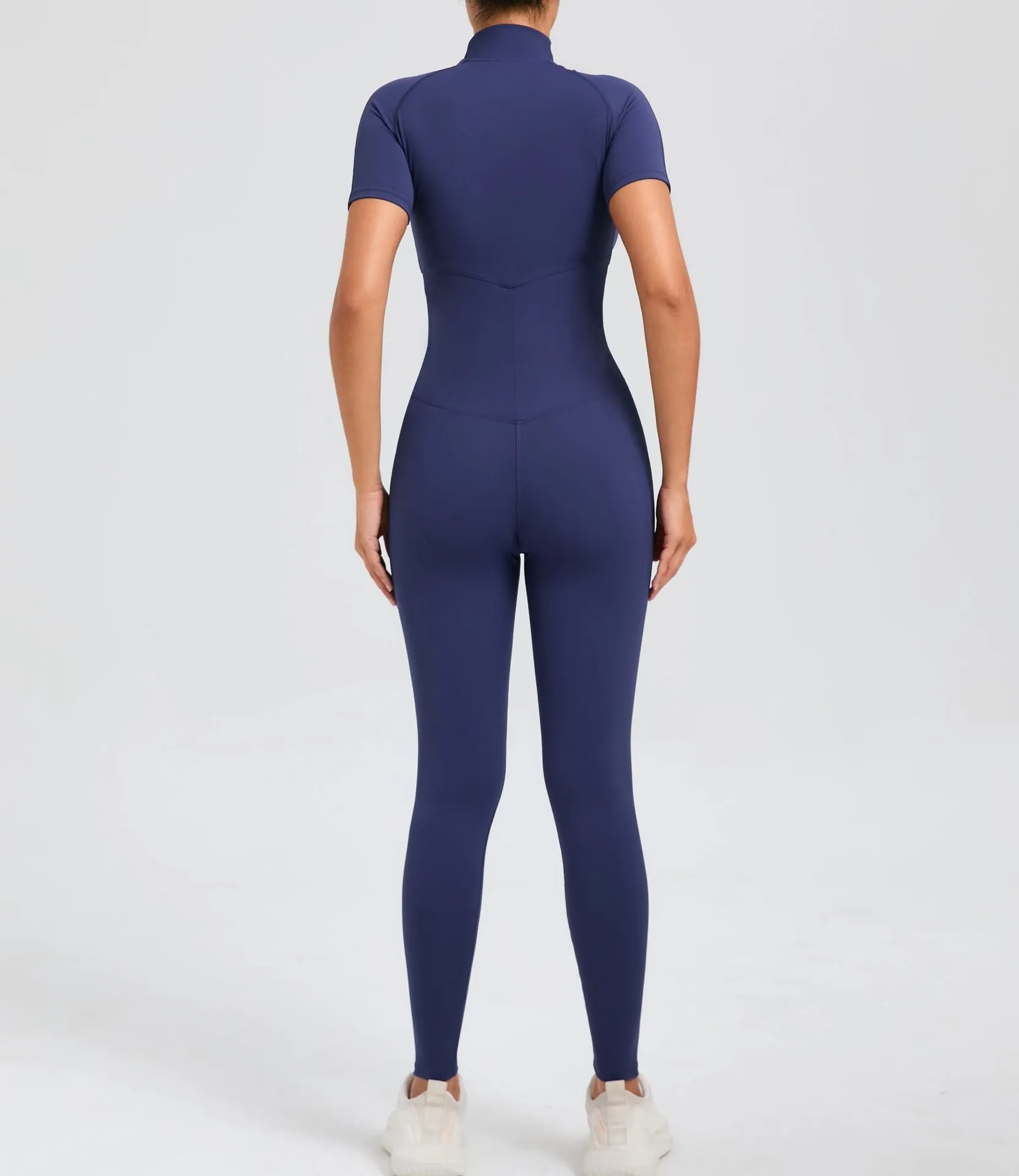 Core T-Sleeve Zip Jumpsuit