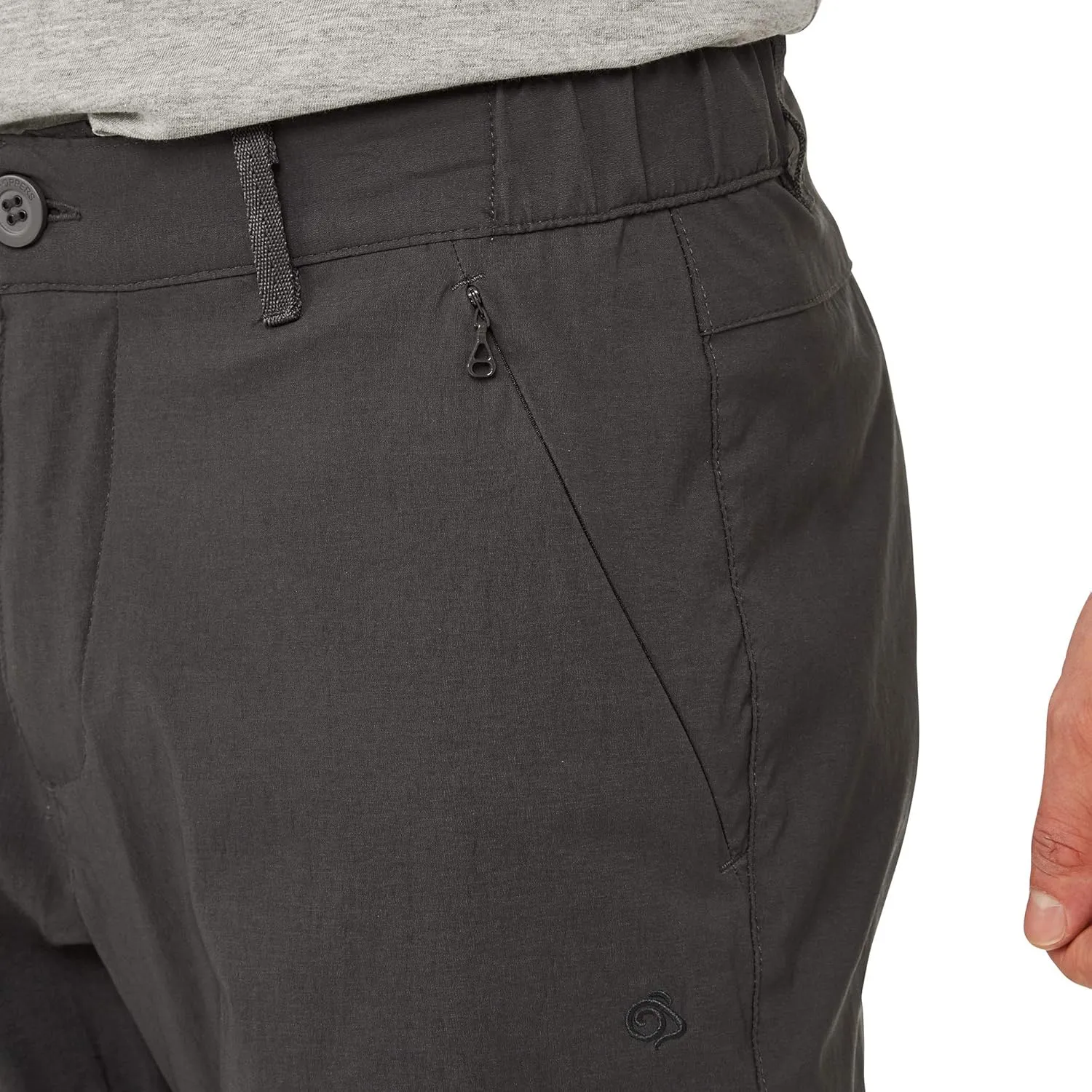 Craghoppers Men's Kiwi Pro Pants Active Fit Lightweight Stretchy UHP 50  Water Repellent Trousers