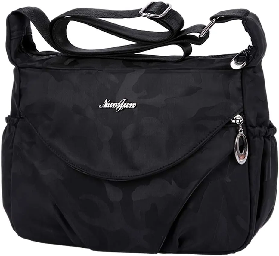 Crossbody Bag for Women Waterproof Nylon Shoulder Bag Messenger Bag Casual Handbag Purse