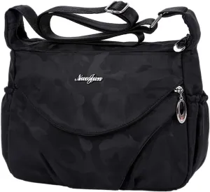 Crossbody Bag for Women Waterproof Nylon Shoulder Bag Messenger Bag Casual Handbag Purse