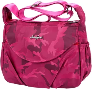 Crossbody Bag for Women Waterproof Nylon Shoulder Bag Messenger Bag Casual Handbag Purse
