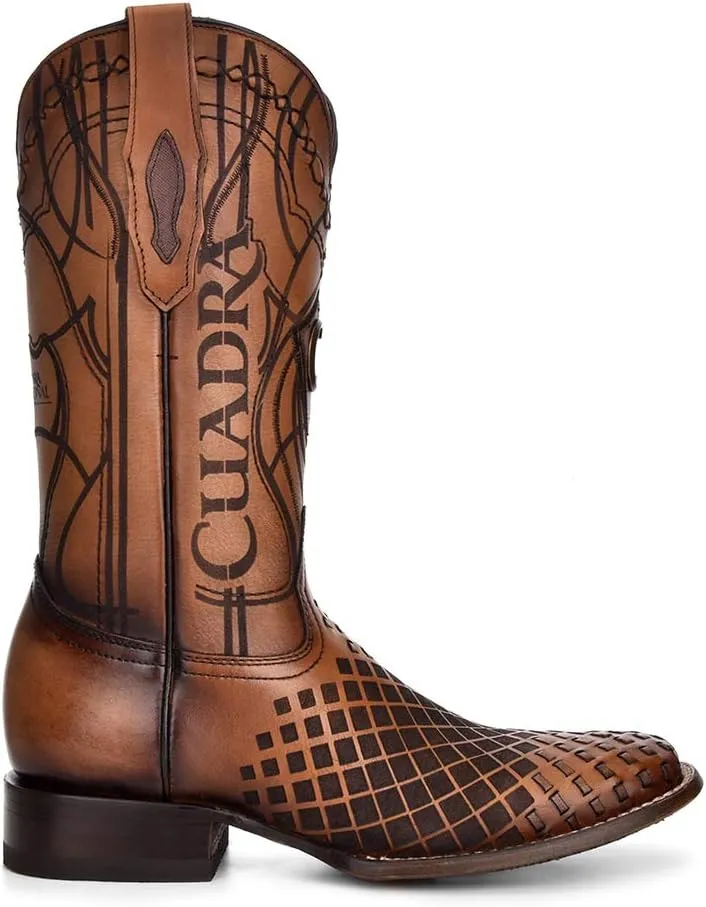Cuadra Men's Rodeo Boot in Genuine Leather Brown