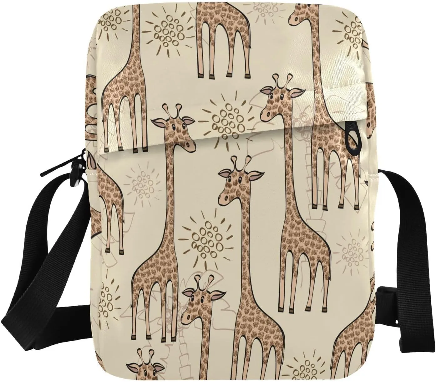 Daisies Messenger Bag for Women Men Side Bag for Travel Workout