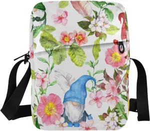 Daisies Messenger Bag for Women Men Side Bag for Travel Workout