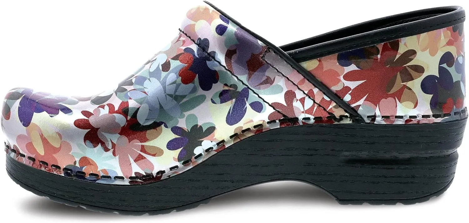 Dansko Women's Prodans P Professional Metallic Ink Patent