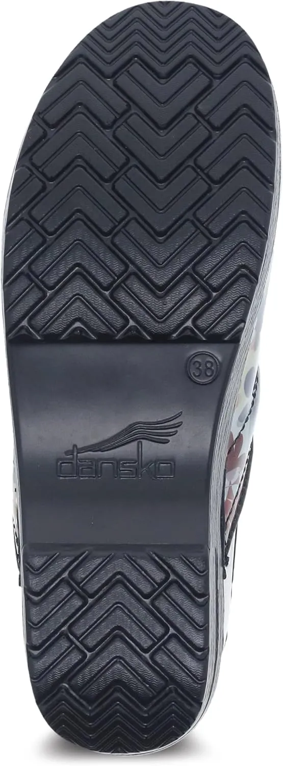 Dansko Women's Prodans P Professional Metallic Ink Patent
