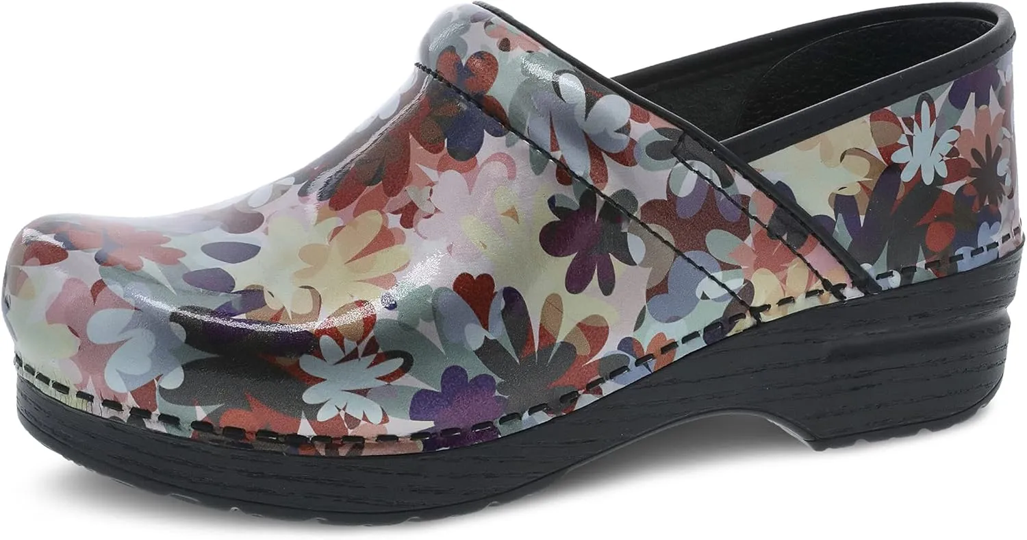 Dansko Women's Prodans P Professional Metallic Ink Patent