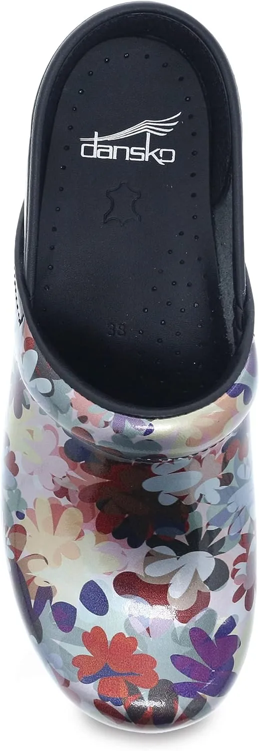 Dansko Women's Prodans P Professional Metallic Ink Patent