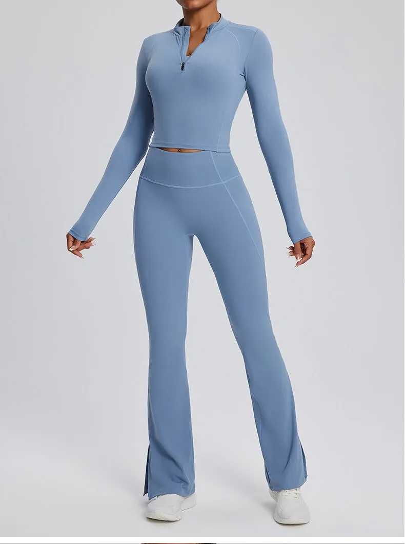 Dara Longsleeve Top & Flared Set