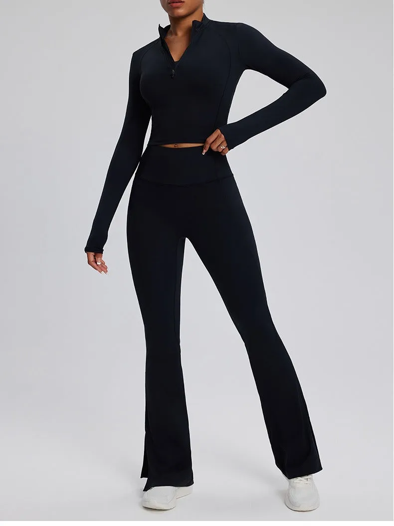 Dara Longsleeve Top & Flared Set