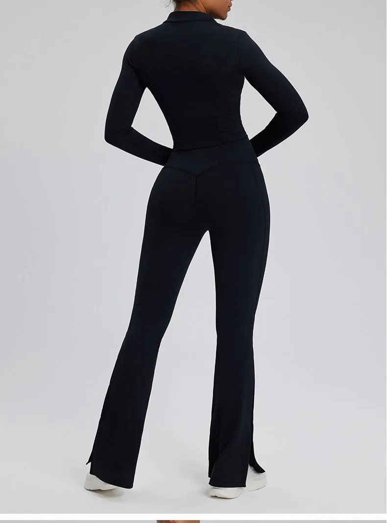 Dara Longsleeve Top & Flared Set
