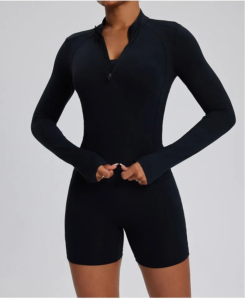 Dara Longsleeve Top & Shorts Set