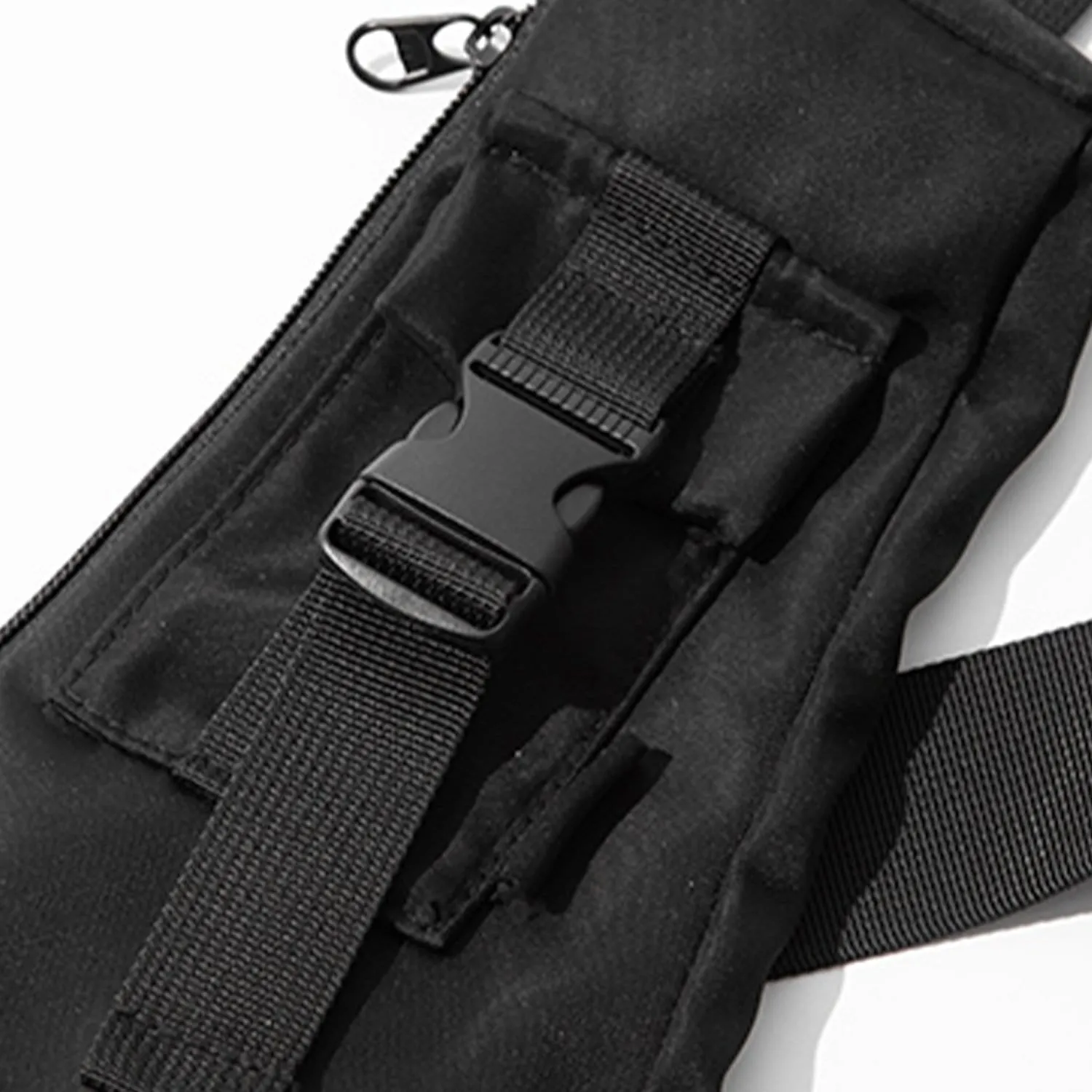 Dark Functional Messenger Bag