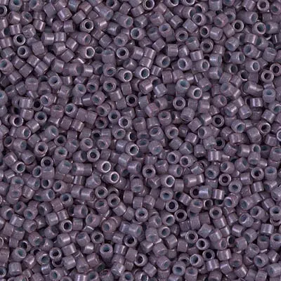 DB 662, Dark Purple Mauve-Opaque-Dyed - Size 11 - 5 grams - Japanese Cylinder Seed Beads - Retail & Wholesale