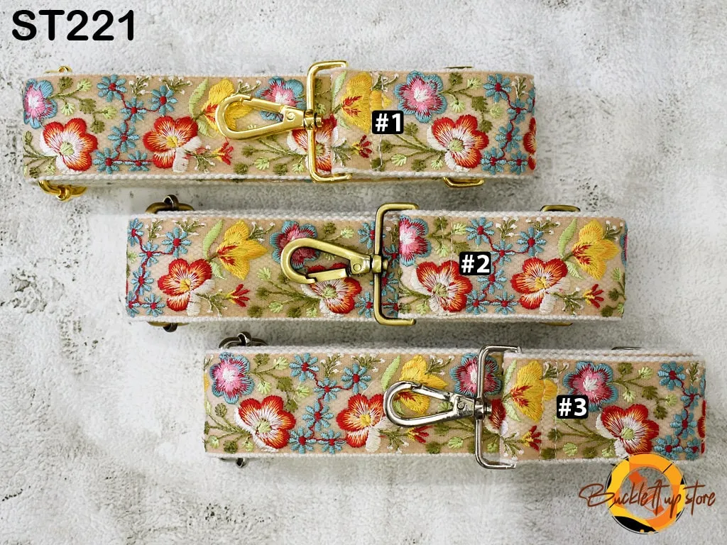 Detachable Camera Strap Crossbody Strap for Purses Embroidered Boho Handbag Messenger Bag Strap Replacement Strap Guitar Strap Gift for her