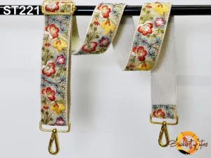 Detachable Camera Strap Crossbody Strap for Purses Embroidered Boho Handbag Messenger Bag Strap Replacement Strap Guitar Strap Gift for her