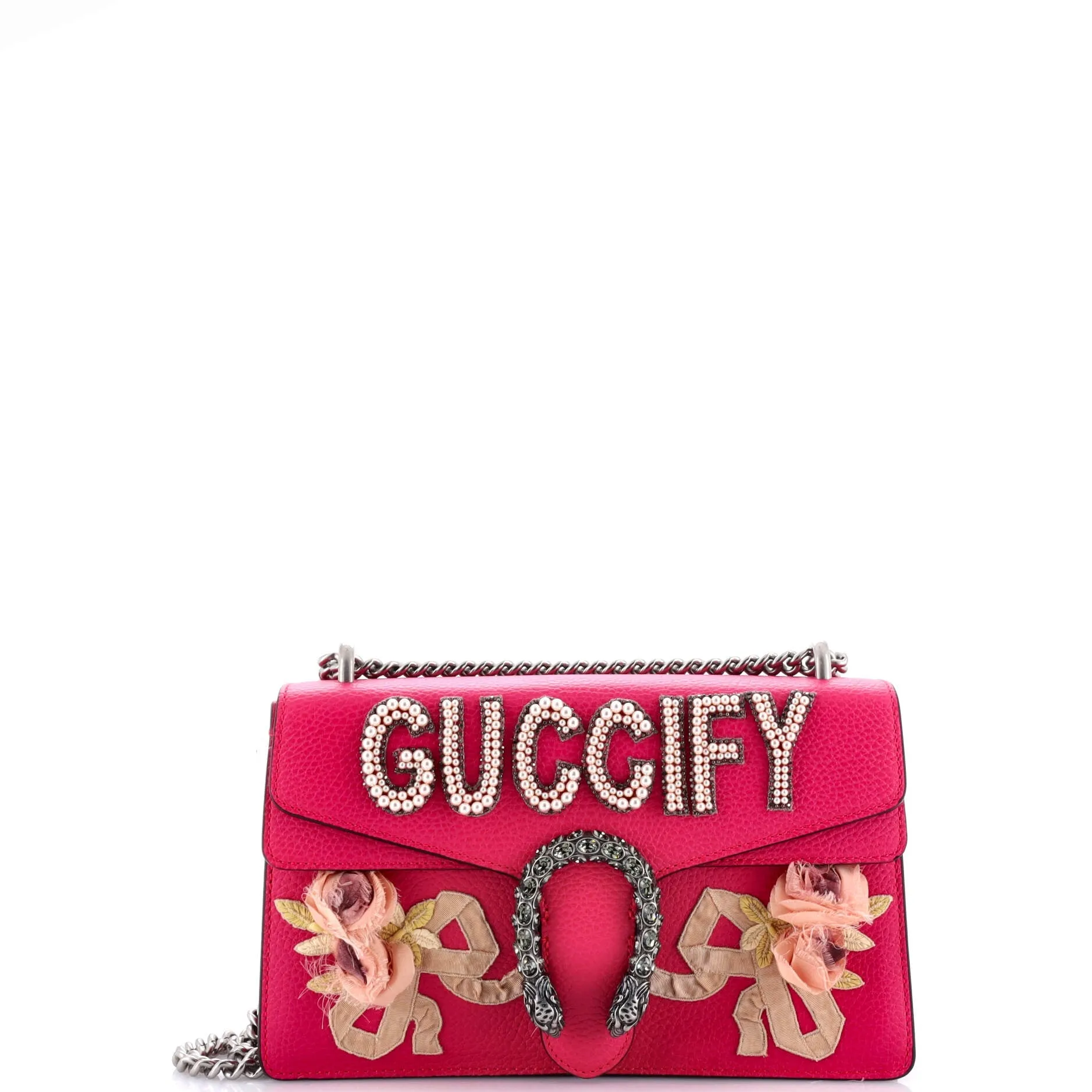 Dionysus Bag Embellished Leather Small