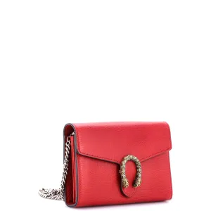 Dionysus Chain Wallet Leather with Embellished Detail Small