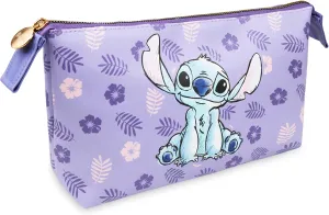 Disney Stitch Toiletry Bag for Women Teens Cute Travel Accessories Zipped Make Up Bag Cosmetics Storage Gifts for Her