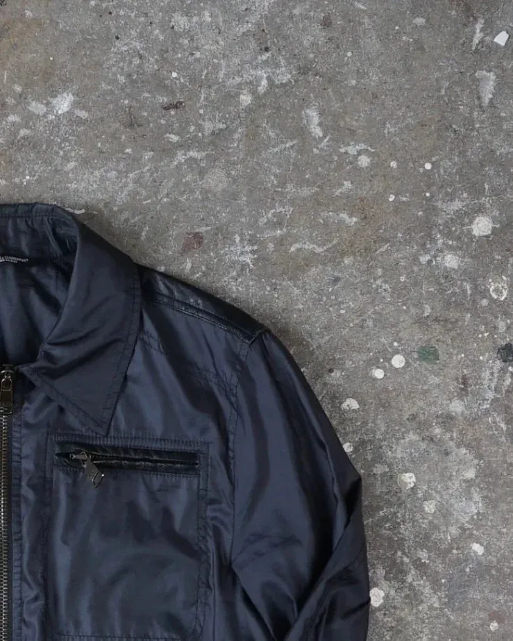 Dolce & Gabbana Nylon Jacket Black 2000s