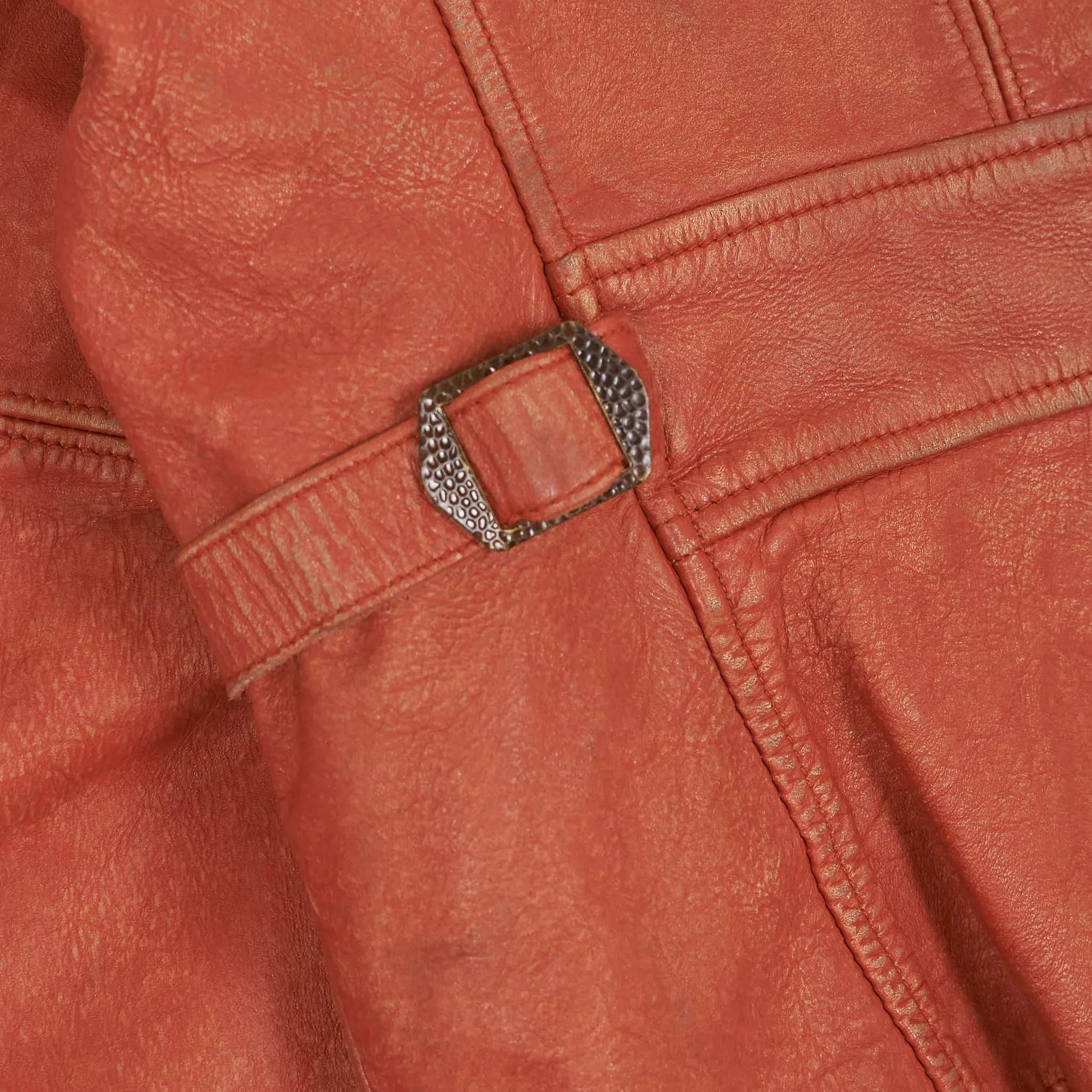 Double RL Ladies Williams Lined Moto Leather Jacket
