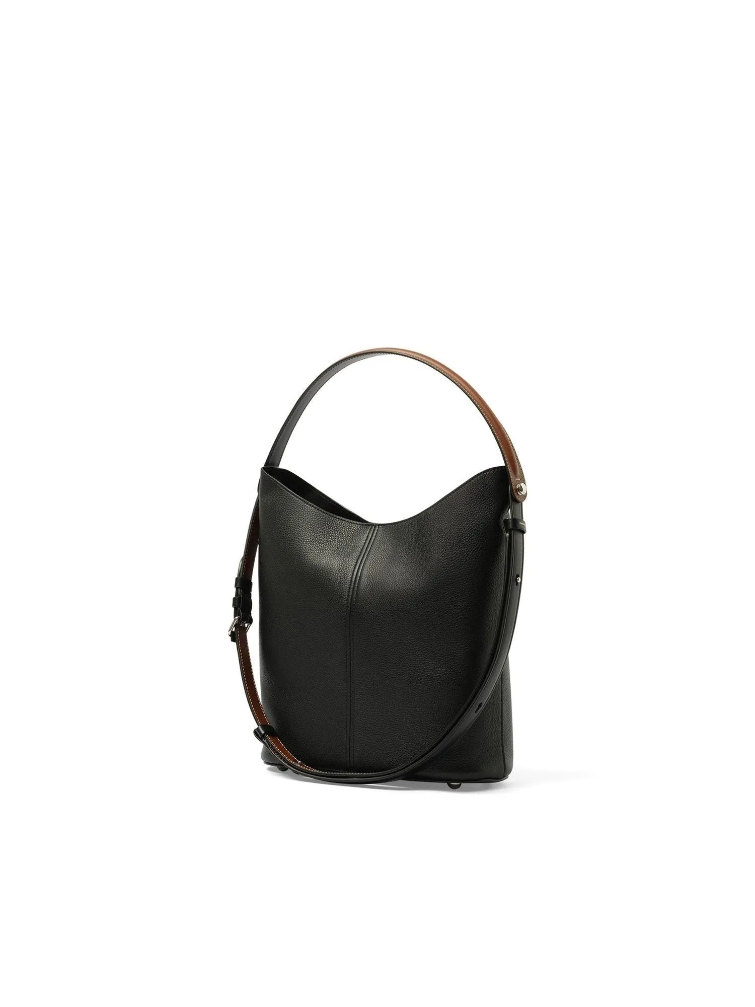 Dress-Age Hobo Bag in Black/Chestnut
