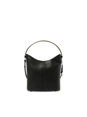Dress-Age Hobo Bag in Black/Chestnut