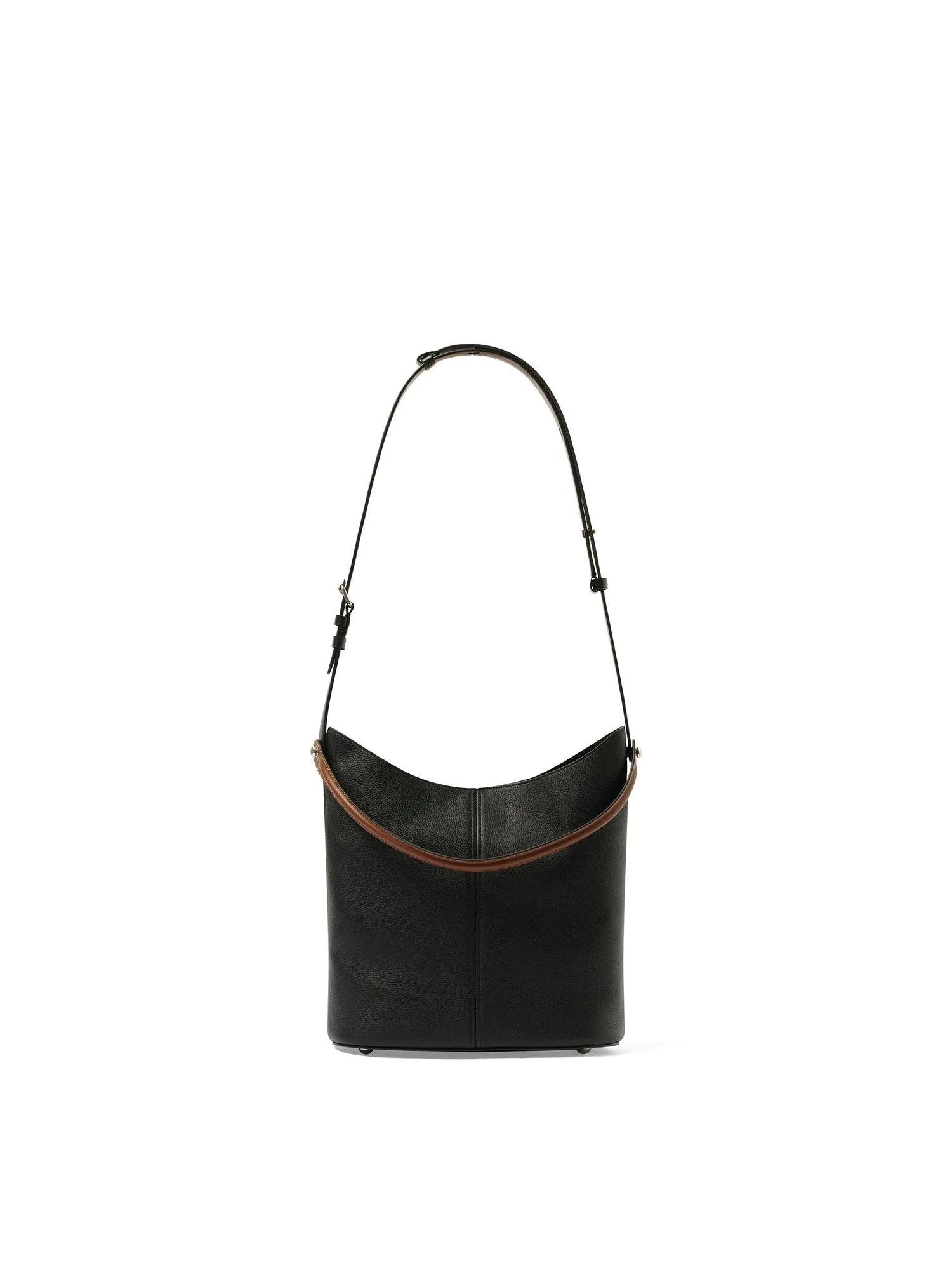 Dress-Age Hobo Bag in Black/Chestnut