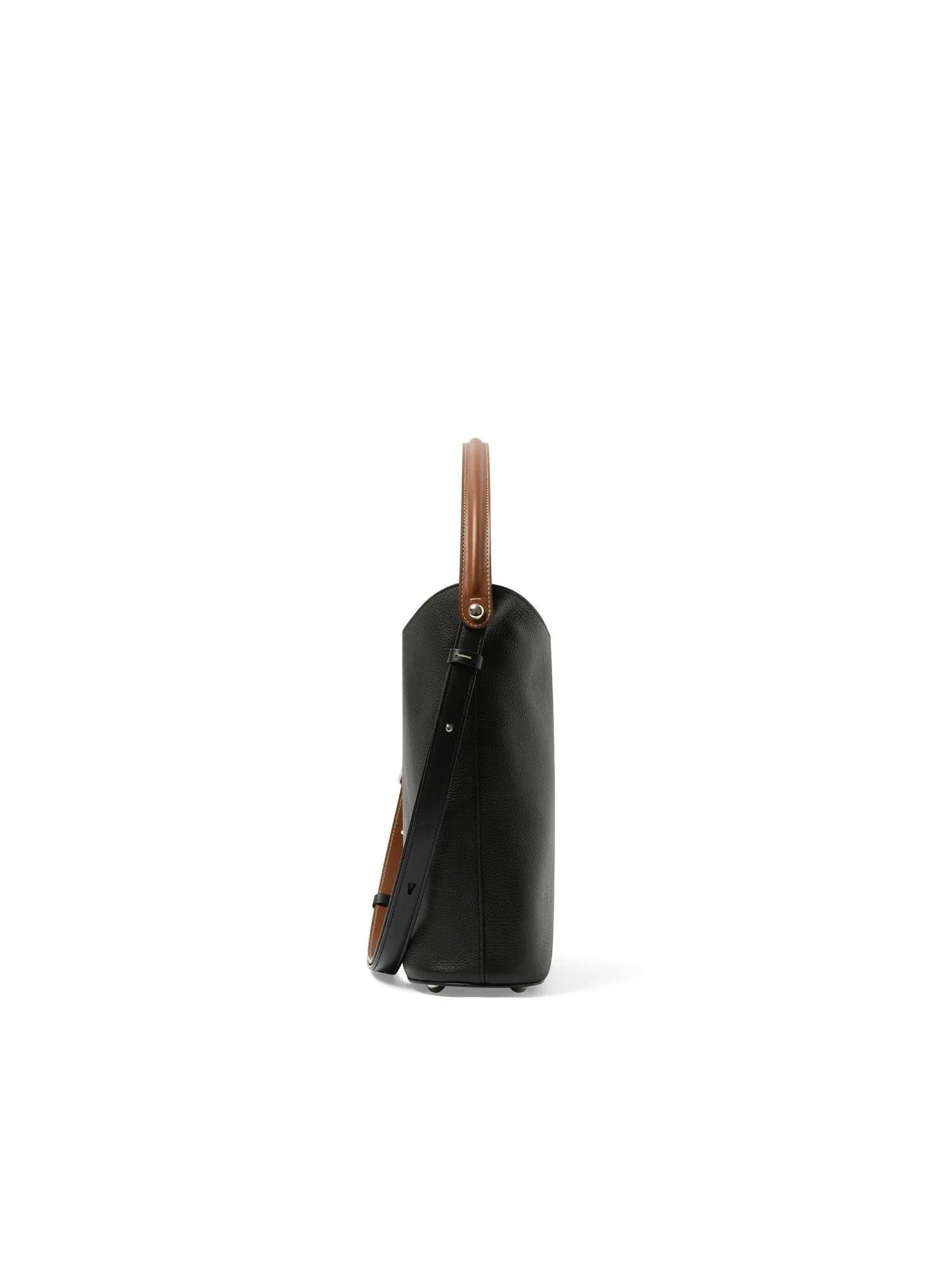 Dress-Age Hobo Bag in Black/Chestnut