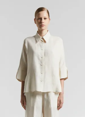 Elbow Linen Shirt