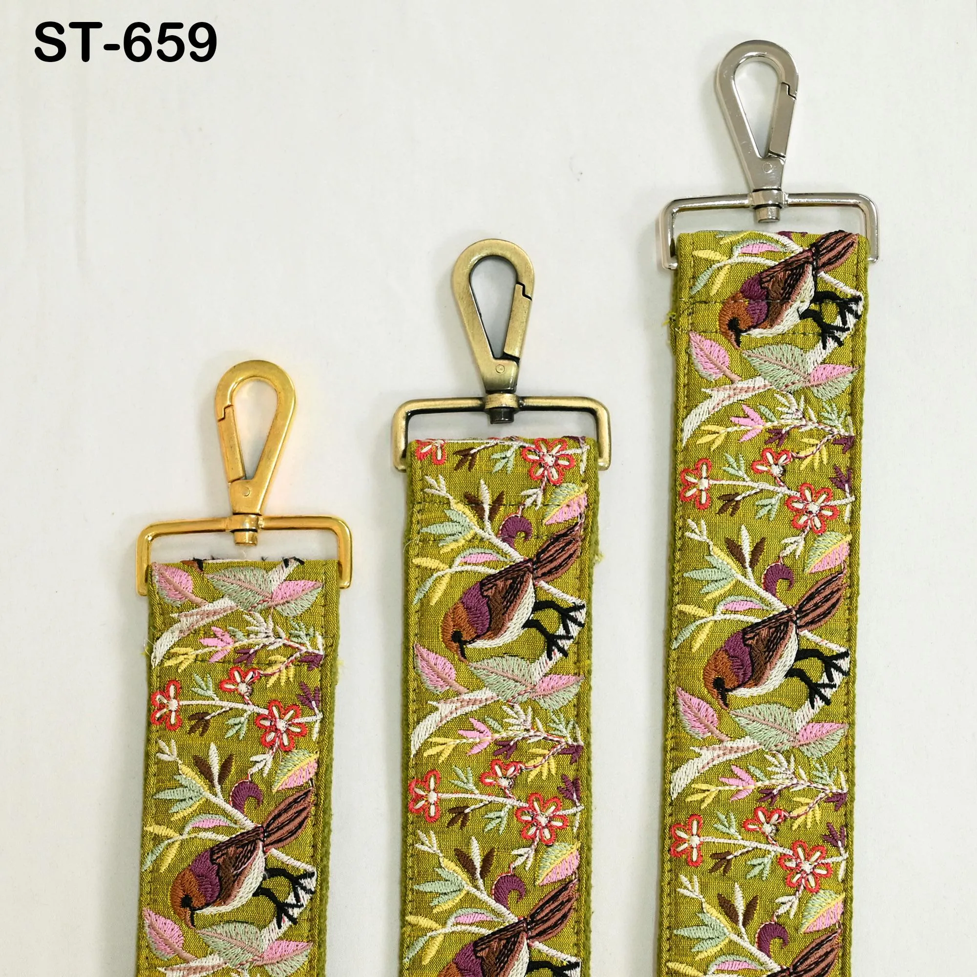 Embroidered Purse Strap Crossbody Strap for Purses Handbag Boho Bag Strap Embroidery Replacement Strap Guitar Strap Gift Daughter Friend