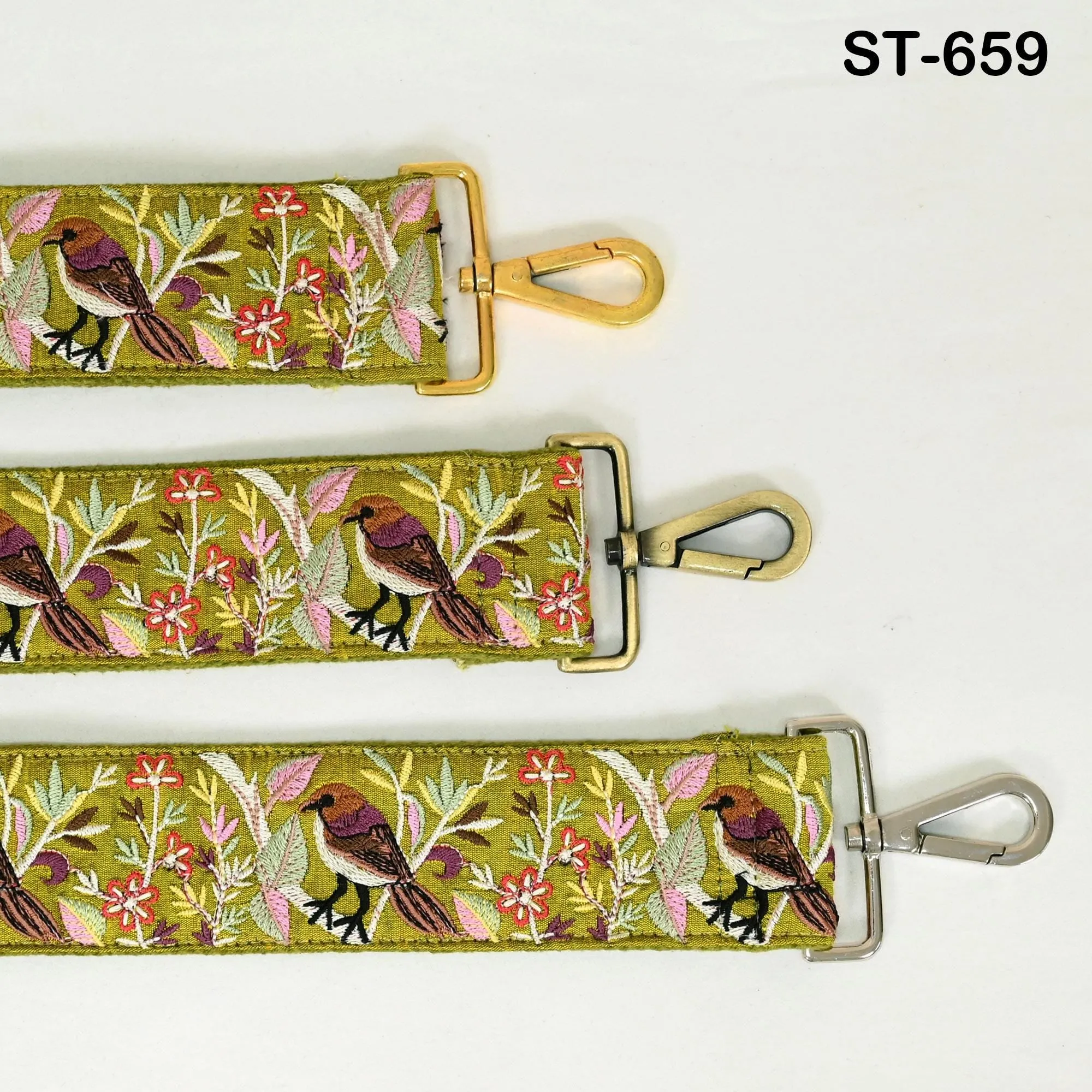 Embroidered Purse Strap Crossbody Strap for Purses Handbag Boho Bag Strap Embroidery Replacement Strap Guitar Strap Gift Daughter Friend