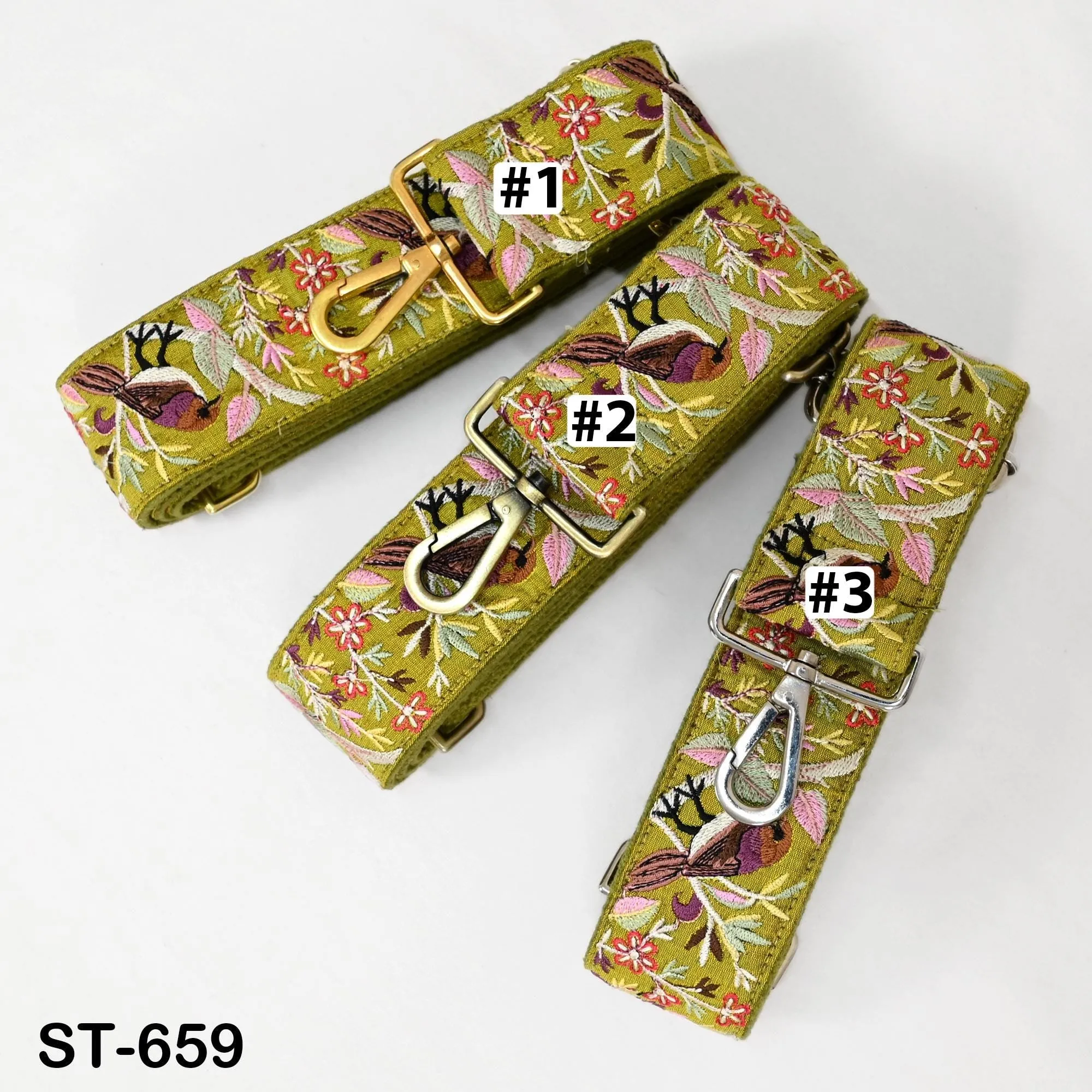Embroidered Purse Strap Crossbody Strap for Purses Handbag Boho Bag Strap Embroidery Replacement Strap Guitar Strap Gift Daughter Friend
