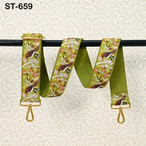Embroidered Purse Strap Crossbody Strap for Purses Handbag Boho Bag Strap Embroidery Replacement Strap Guitar Strap Gift Daughter Friend