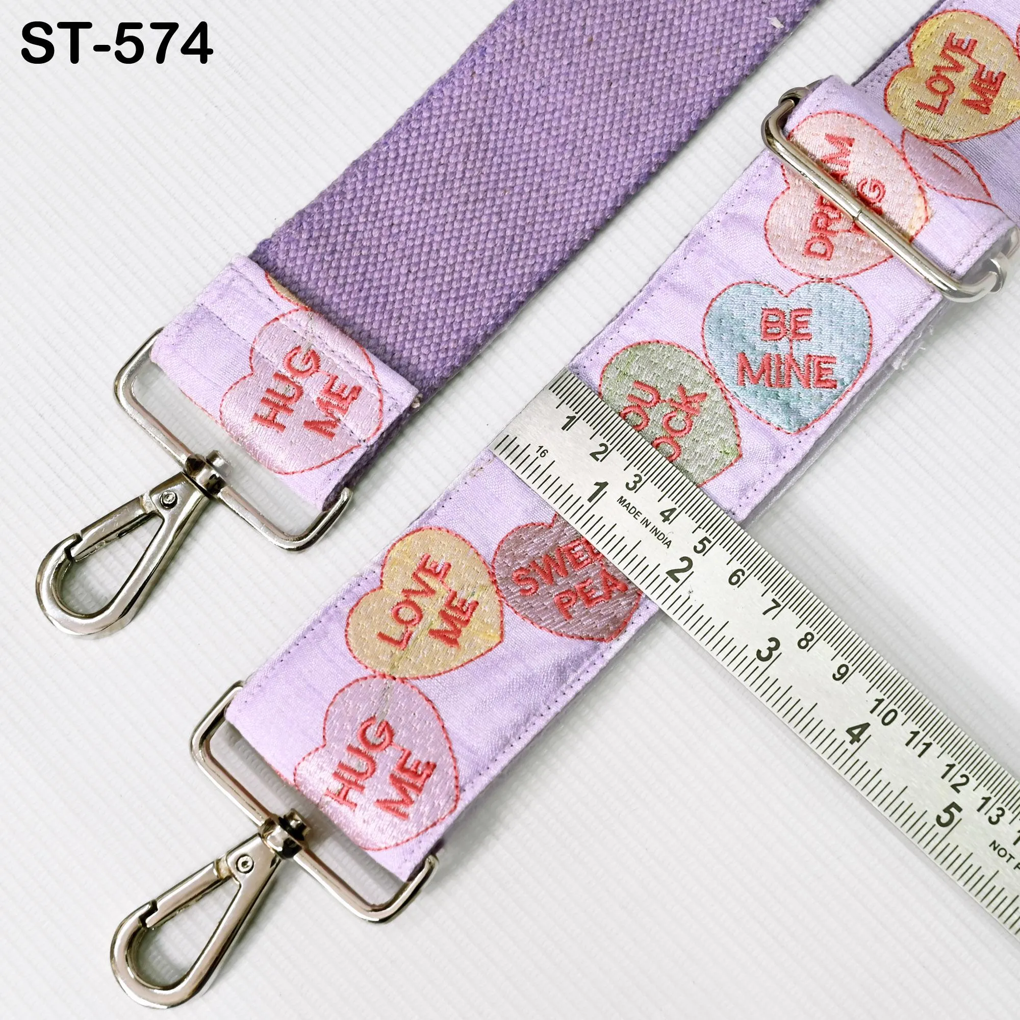 Embroidered Purse Strap Crossbody Strap for Purses Handbag Boho Bag Strap Floral Embroidery Replacement Strap Boho Guitar Strap Gift for her