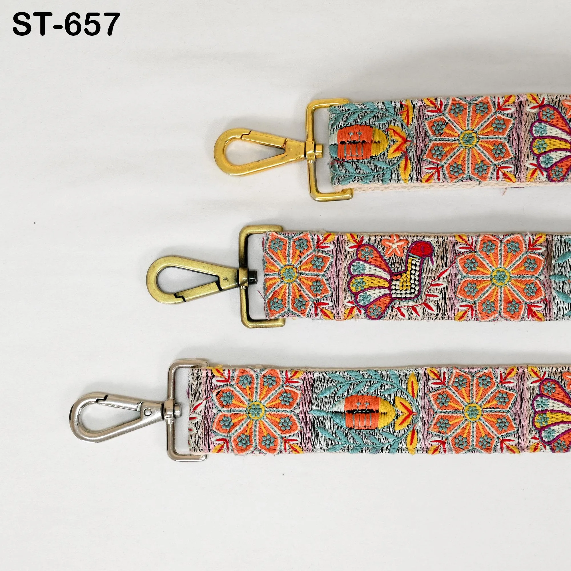 Embroidered Purse Strap Crossbody Strap for Purses Handbag Messenger Bag Strap Embroidery Replacement Strap Boho Guitar Strap Gift Mother