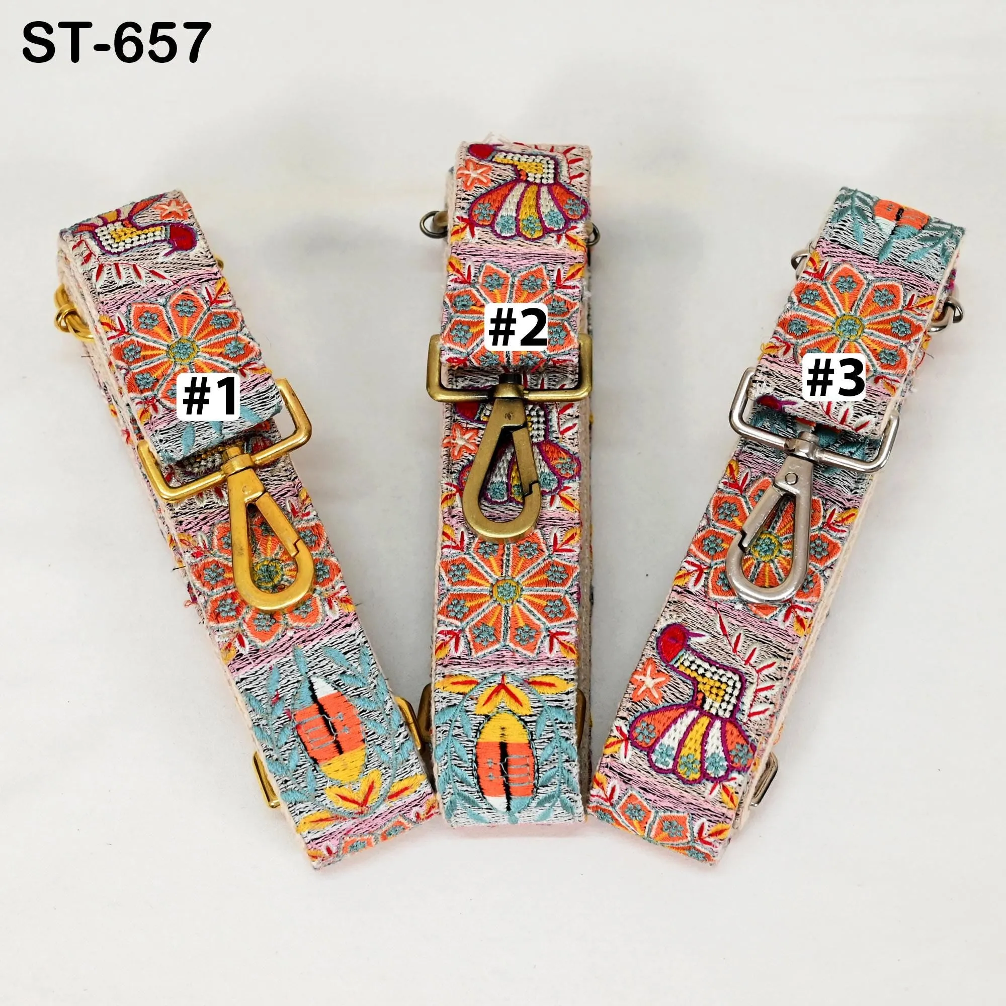 Embroidered Purse Strap Crossbody Strap for Purses Handbag Messenger Bag Strap Embroidery Replacement Strap Boho Guitar Strap Gift Mother