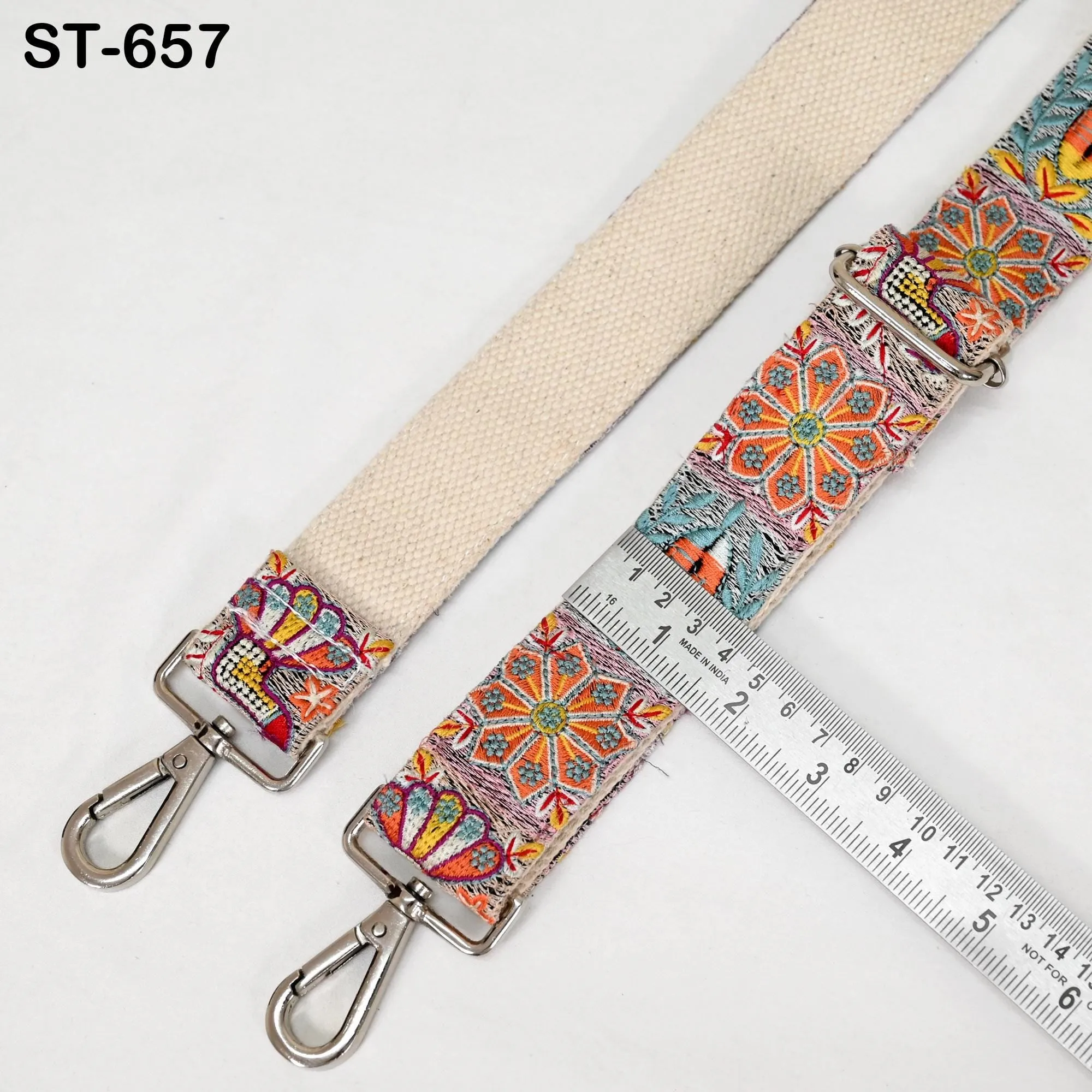 Embroidered Purse Strap Crossbody Strap for Purses Handbag Messenger Bag Strap Embroidery Replacement Strap Boho Guitar Strap Gift Mother